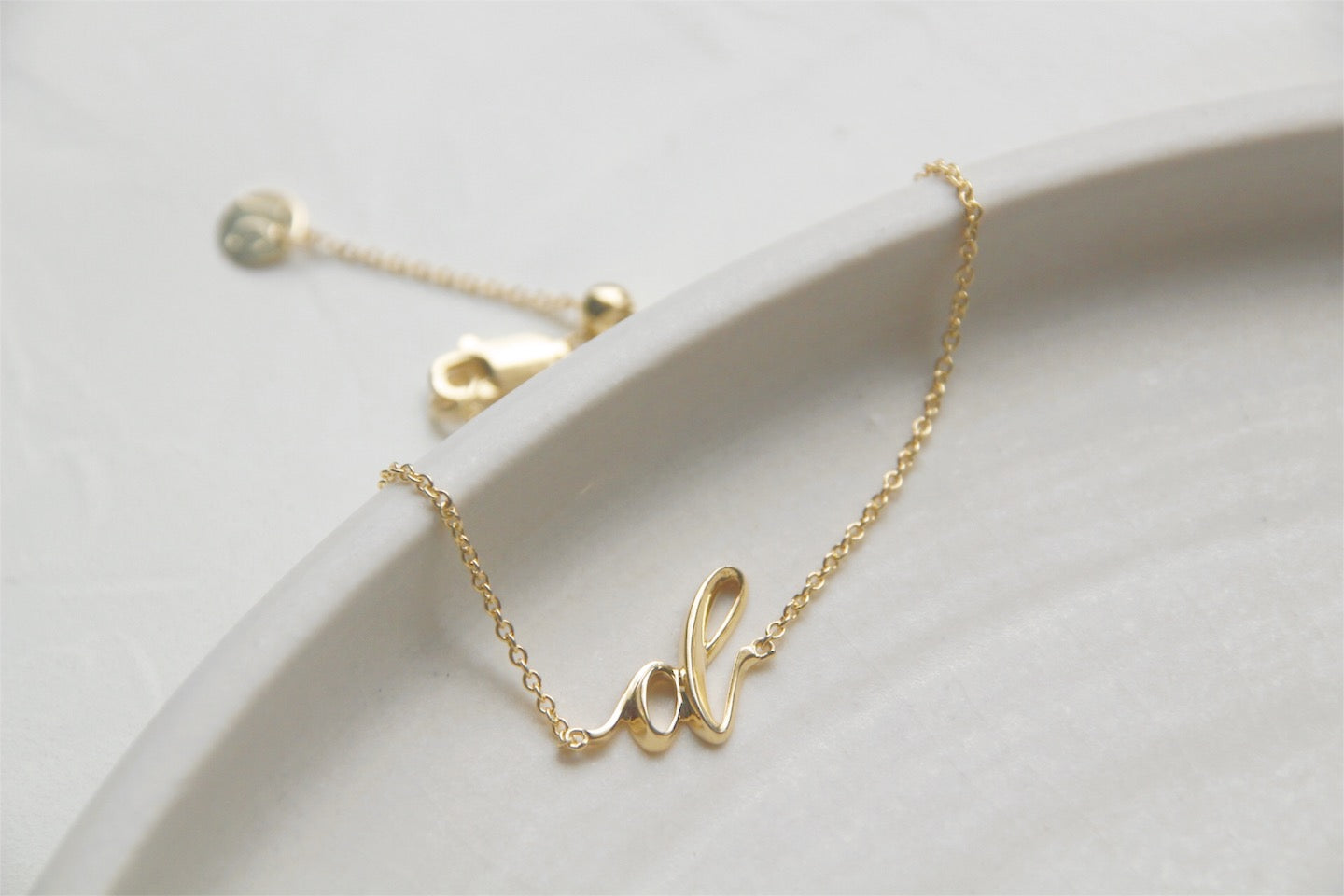 The Love Collect - "D" Bracelet