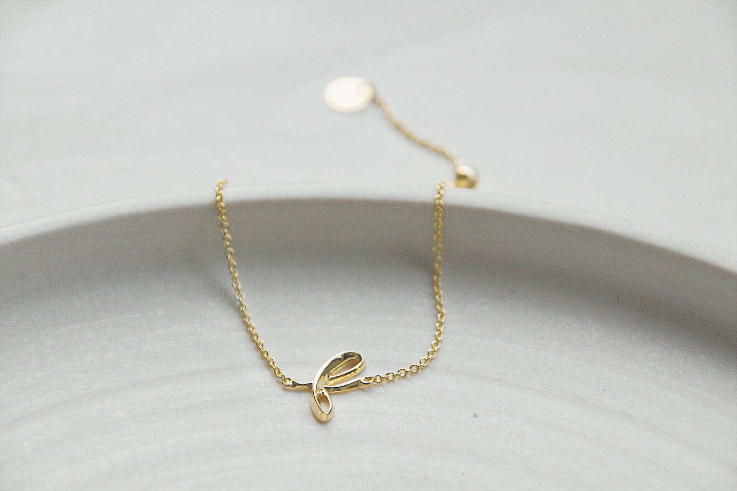 The Love Collect - "F" Bracelet