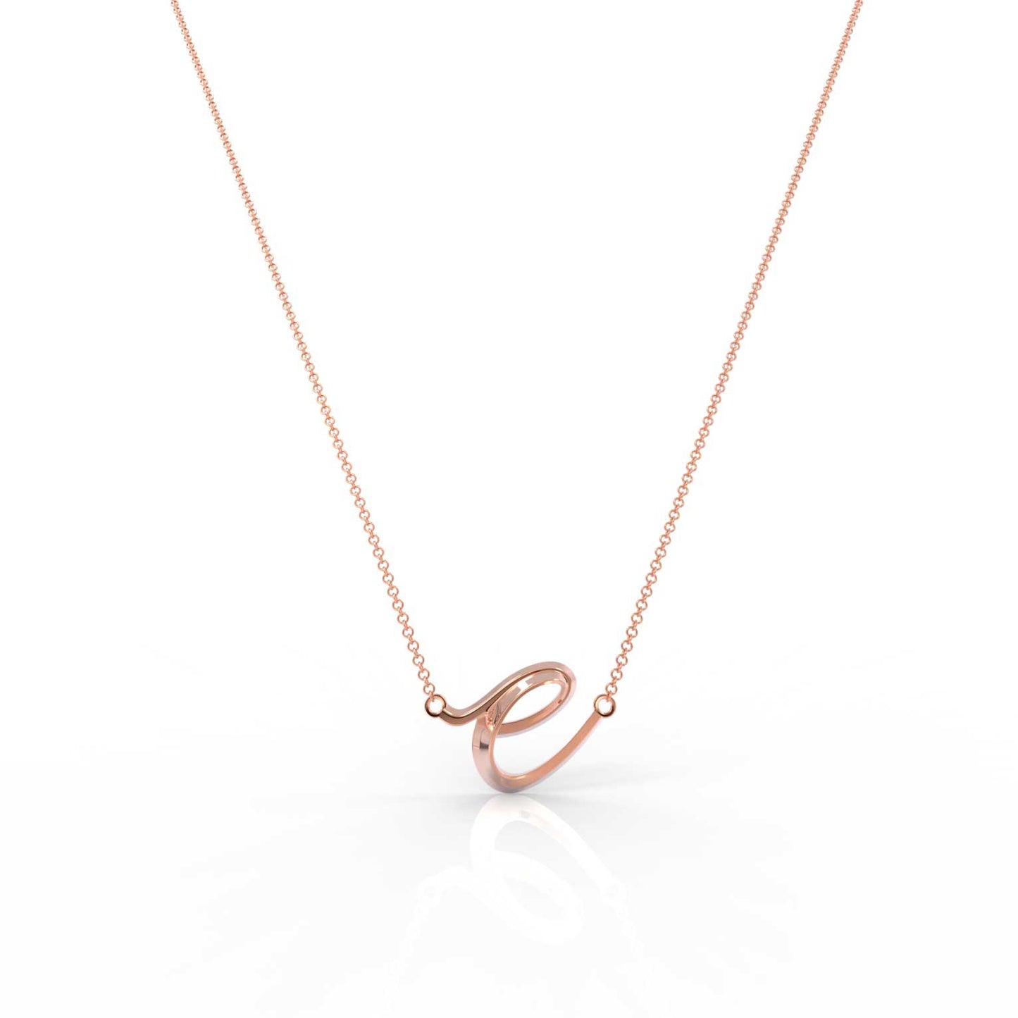 The Love Collect - "E" Necklace
