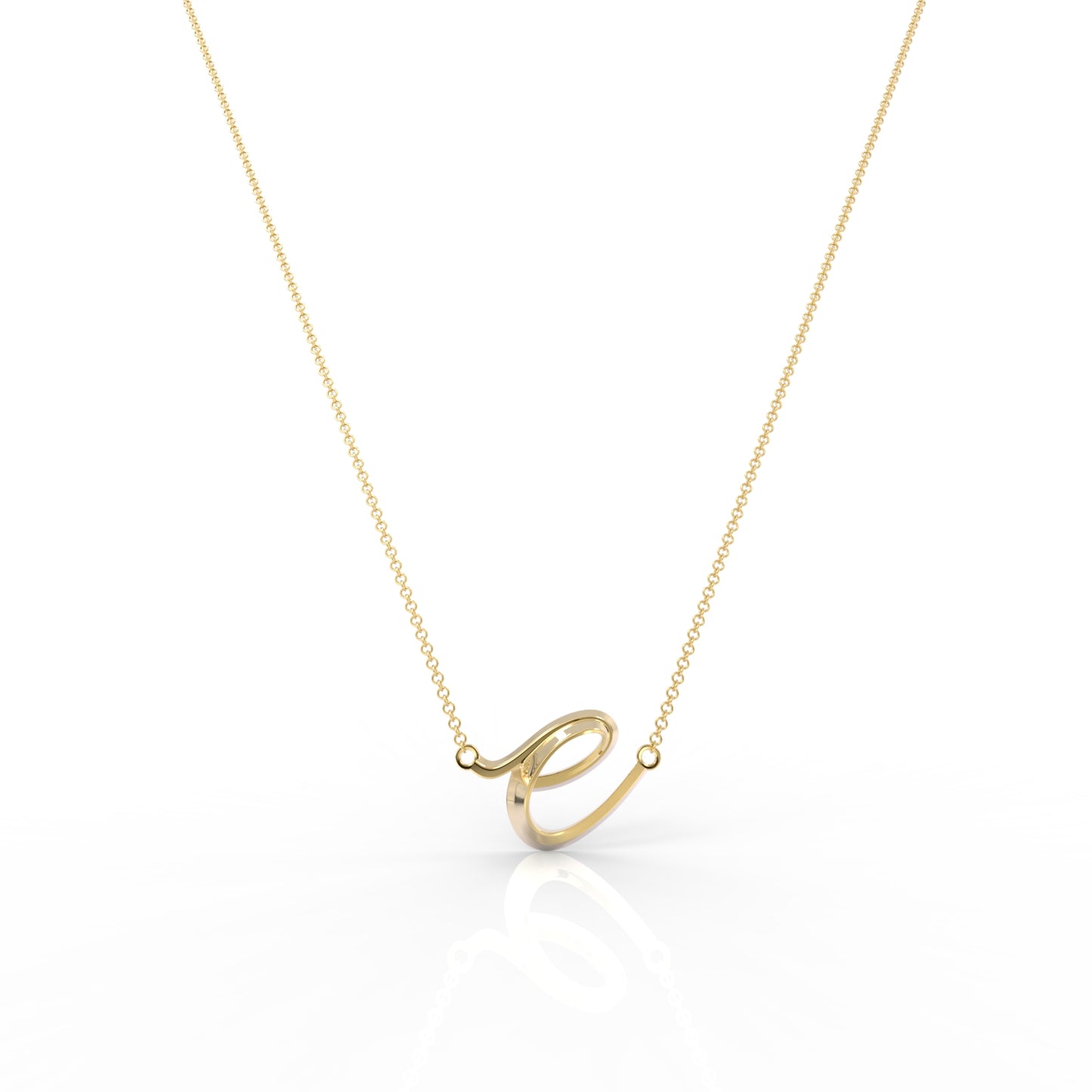 The Love Collect - "E" Necklace