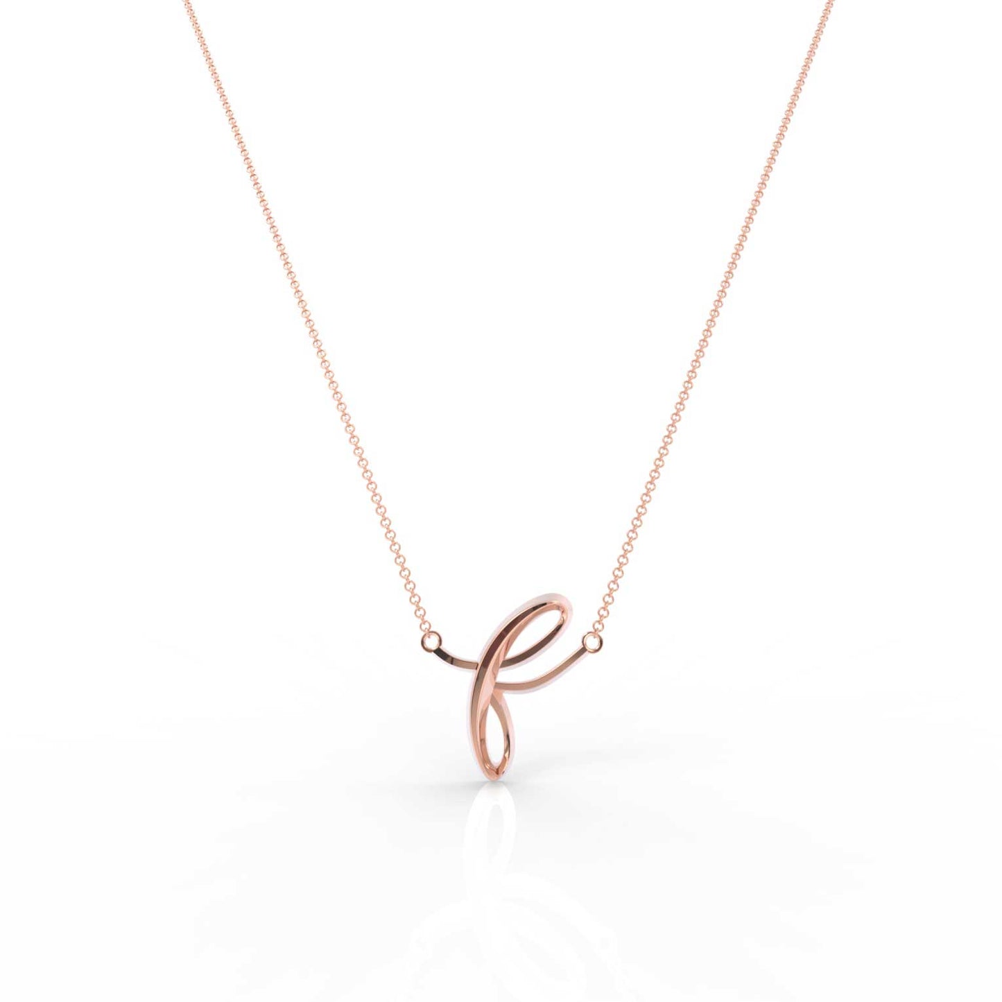 The Love Collect - "F" Necklace