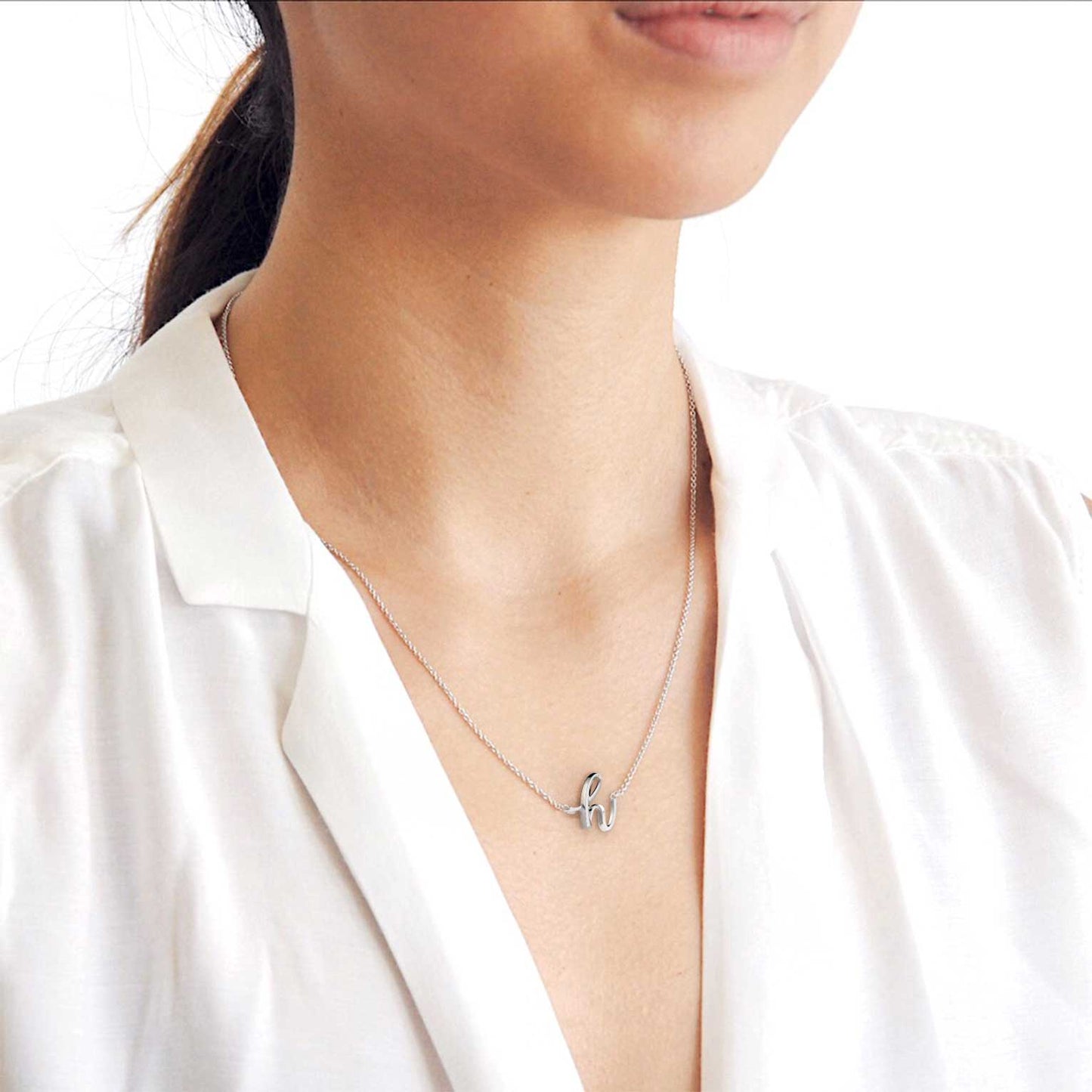 The Love Collect - "H" Necklace