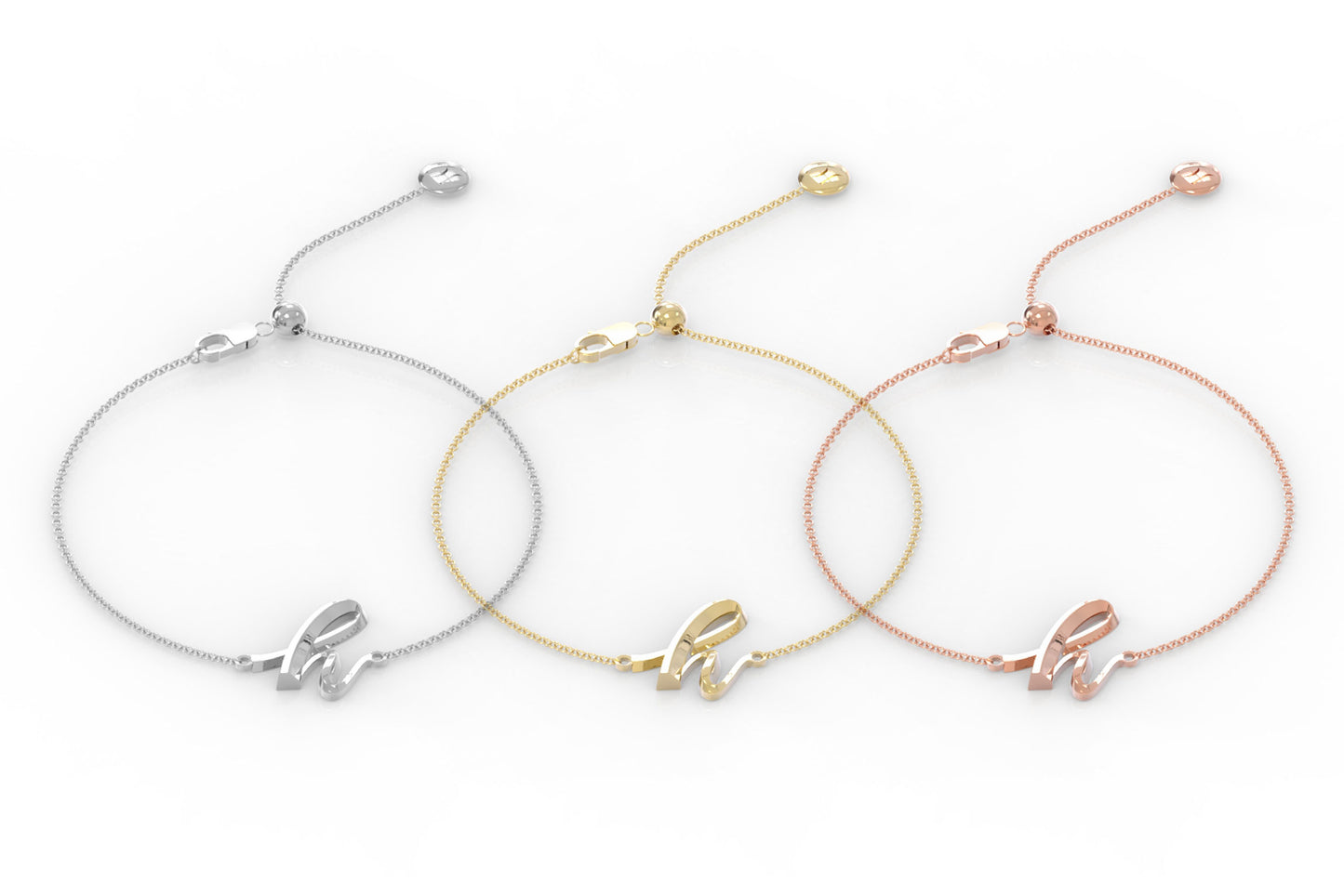 The Love Collect - "H" Bracelet