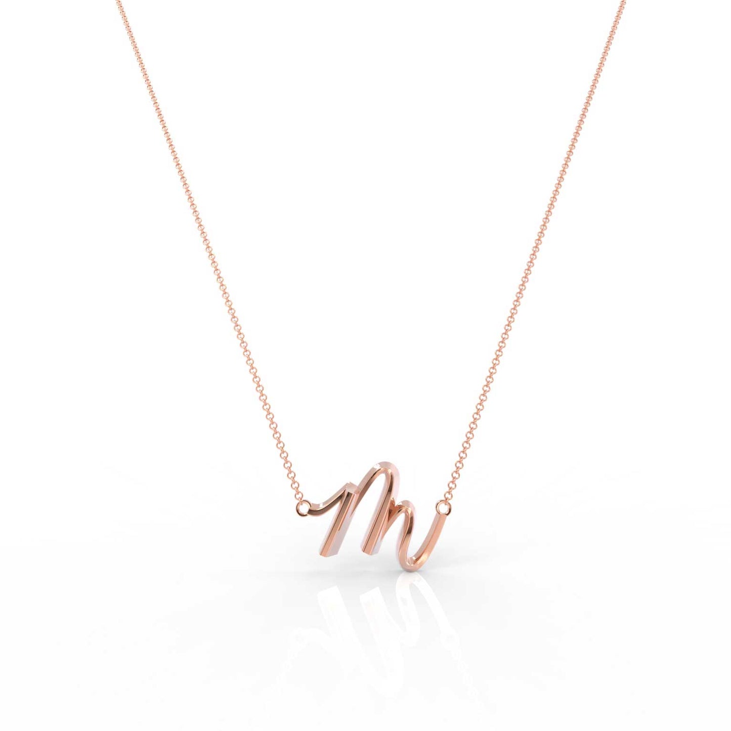 The Love Collect - "M" Necklace