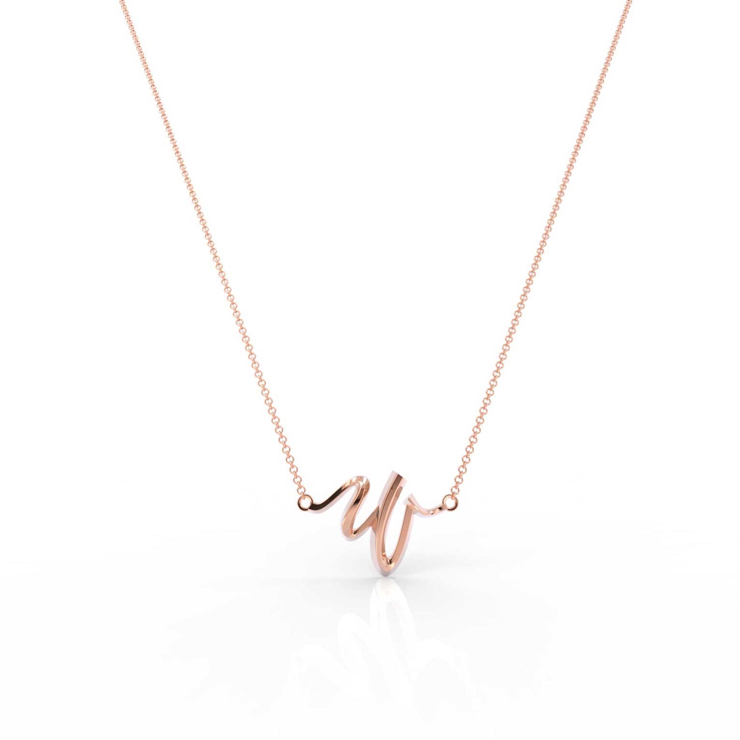 The Love Collect - "W" Necklace