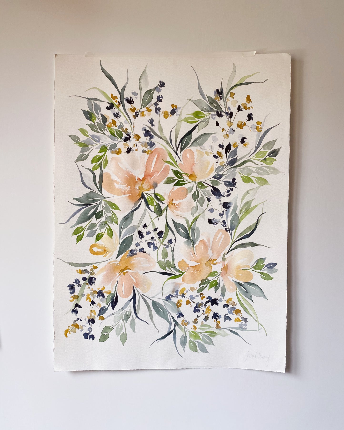 Commission - Watercolor Florals