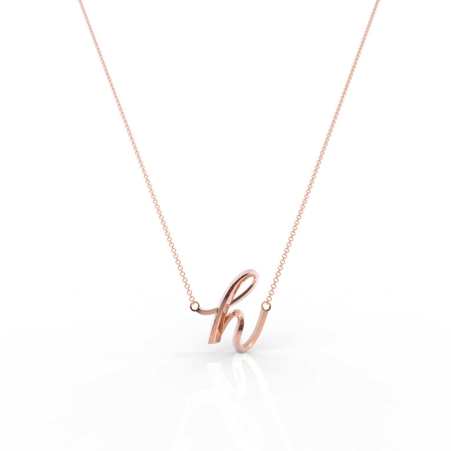 The Love Collect - "H" Necklace
