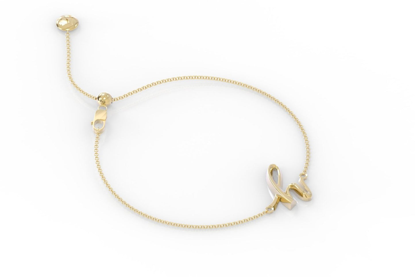 The Love Collect - "H" Bracelet