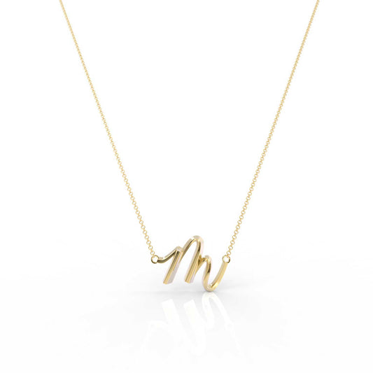 The Love Collect - "M" Necklace
