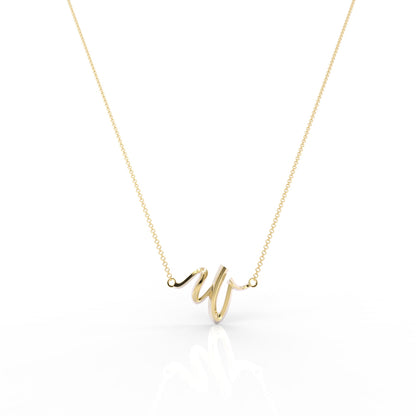 The Love Collect - "W" Necklace